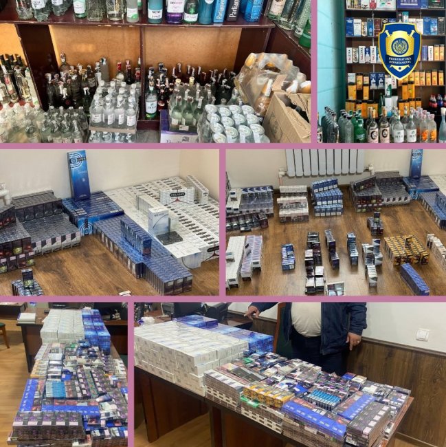 В Самаркандской области выявили торговые точки, в которых незаконно продавали сигареты и алкоголь