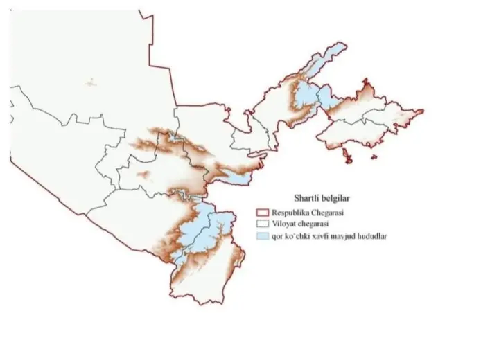 Со 2 по 6 марта в горах Узбекистана экстренно объявили лавинную опасность